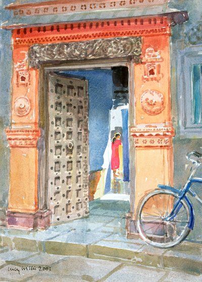 In the Old Town, Bhuj by Lucy Willis